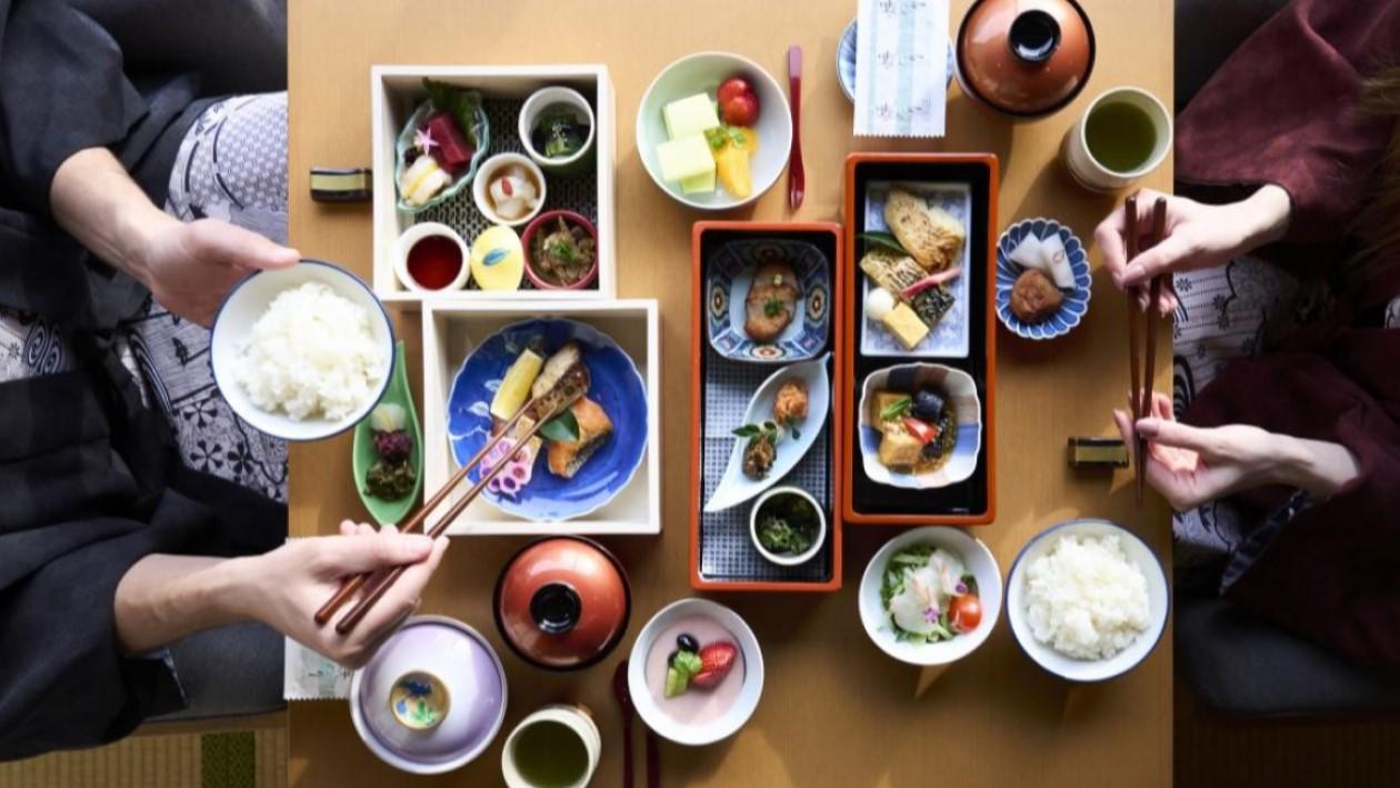 高輪 花香路の、和朝食のイメージ。