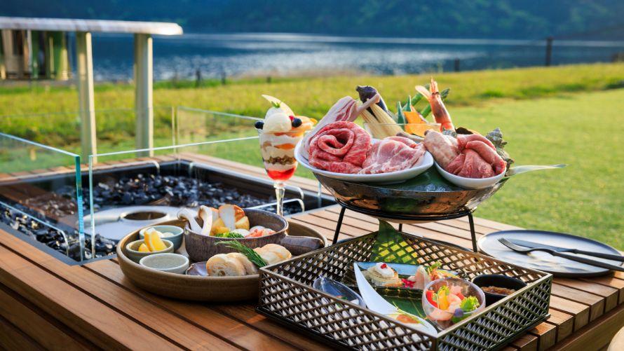 お肉屋アヒージョなどバーベキューの食材
