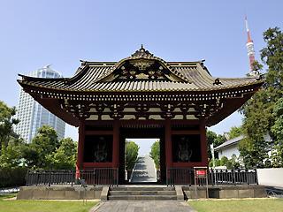 旧台徳院霊廟・惣門