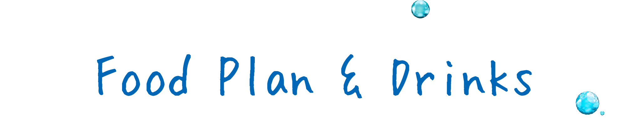 food plan drinks